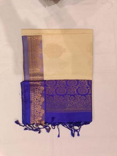 SOFT SILK SAREE WITH BLOUSE